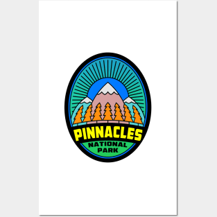 Pinnacles National Park California Hike Hiking Posters and Art